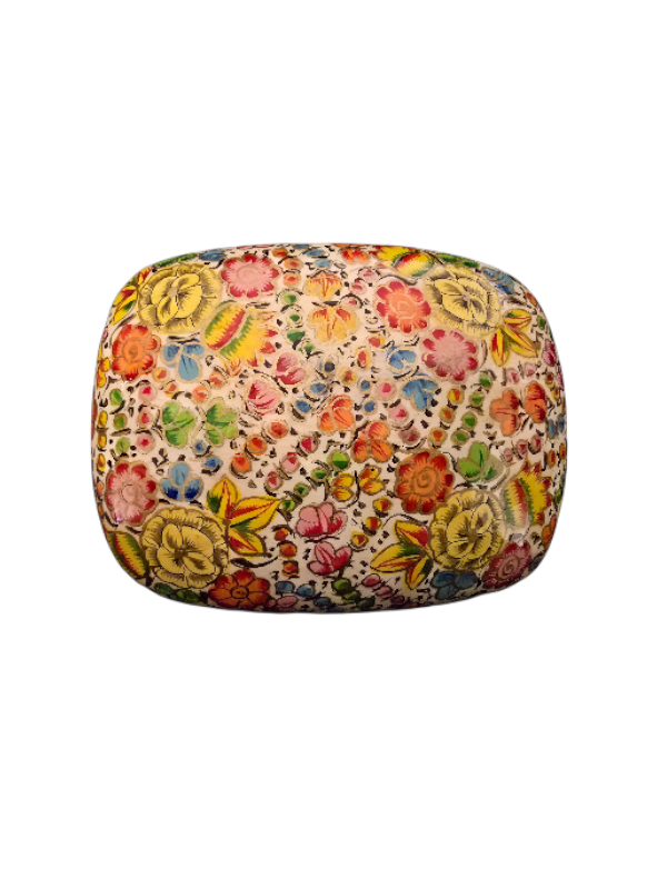 Blomstret smykkeskrin 