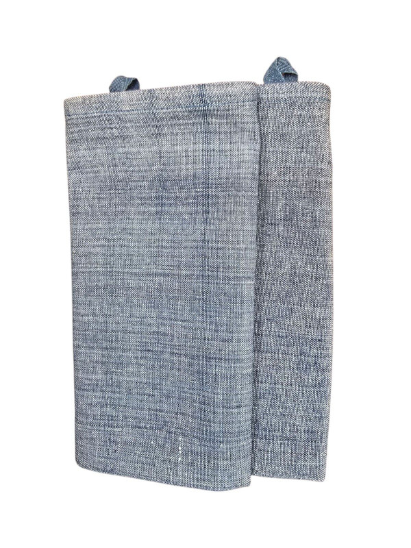 2 stk kjøkkenhåndklær denim indigo