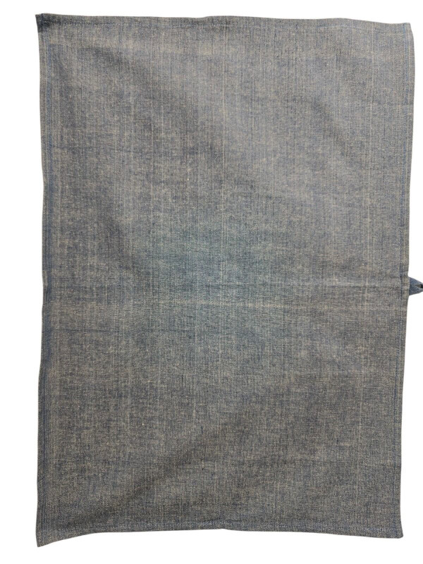 2 stk kjøkkenhåndklær denim indigo